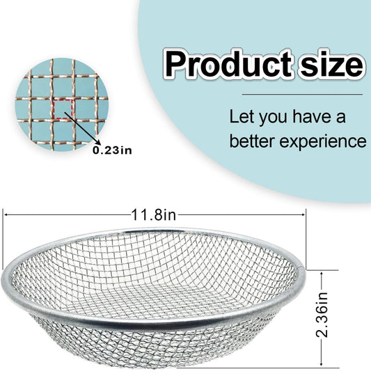 Soil Wrangler ¼-Inch Soil Sifting Screen - Durable Metal Sieve